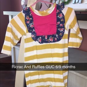 Ricrac And Ruffles Romper